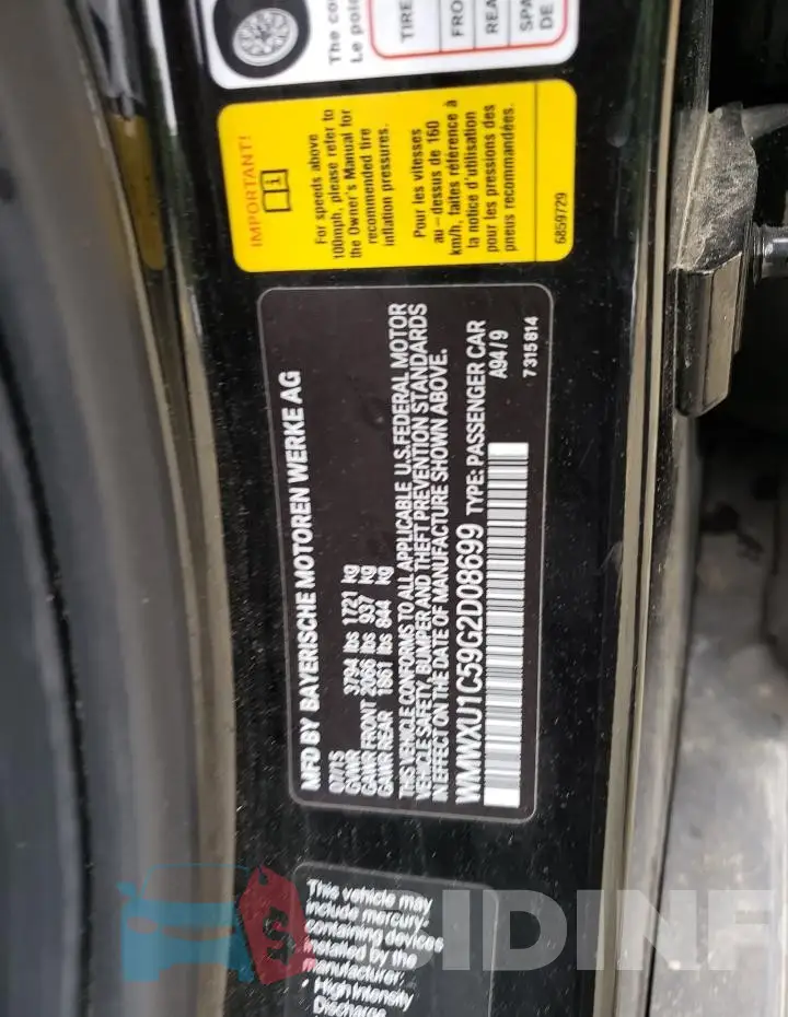 WMWXU1C59G2D08699 Photo# 12