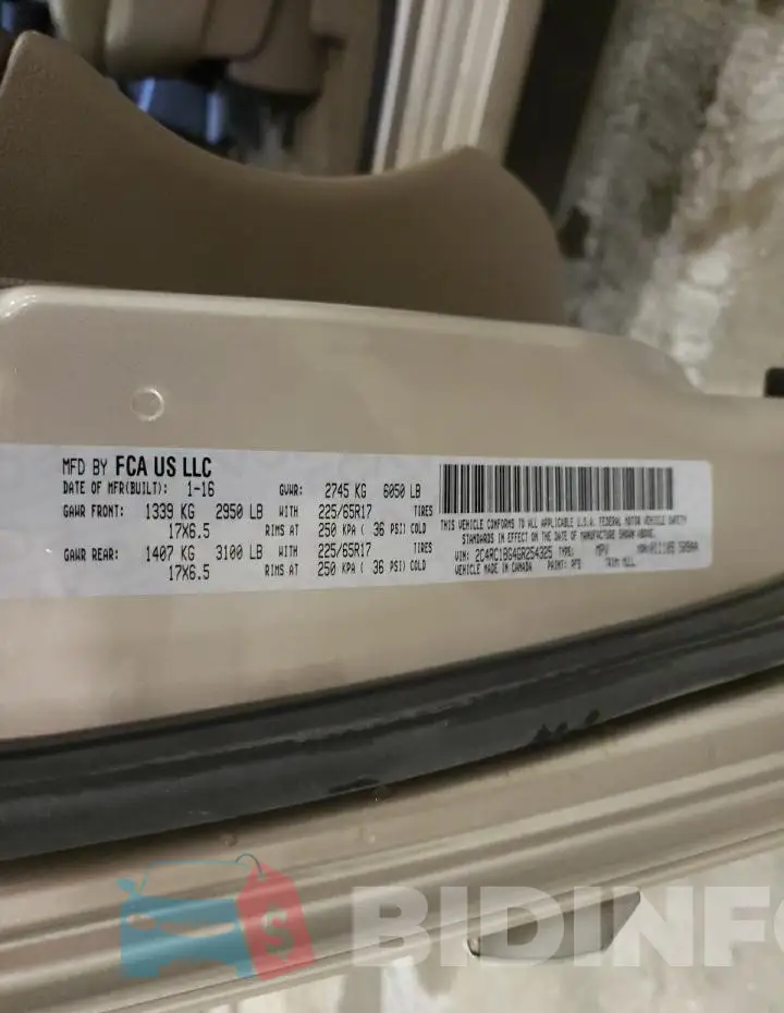2C4RC1BG4GR254325 Photo# 13