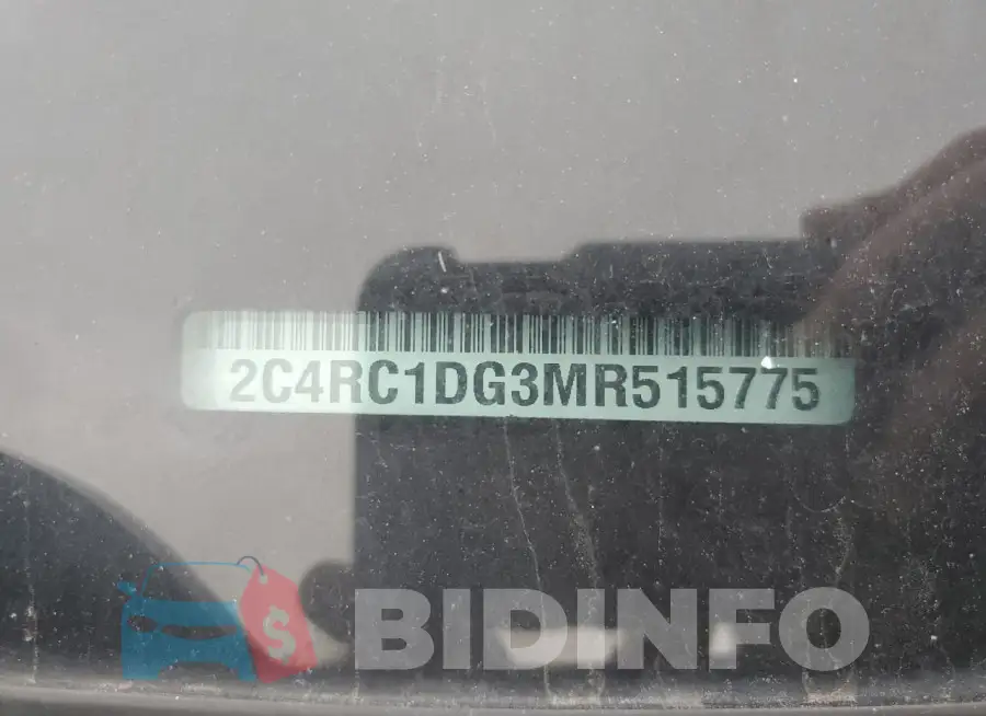 2C4RC1DG3MR515775 Photo# 13