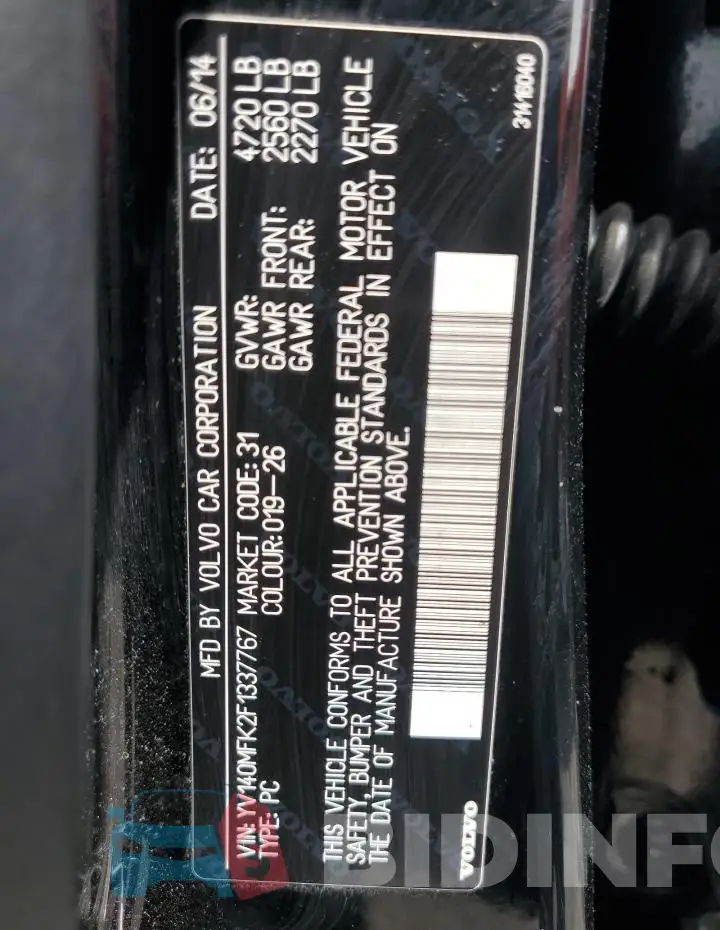 YV140MFK2F1337767 Photo# 13