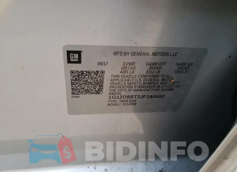 1G1ZD5ST3JF144682 Photo# 12