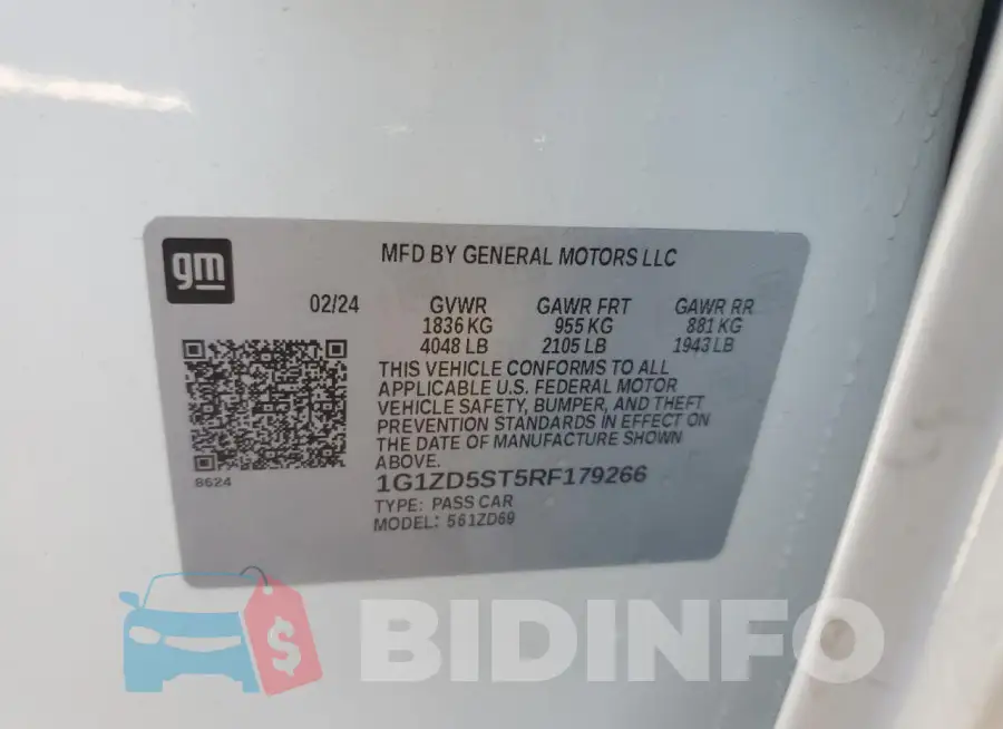 1G1ZD5ST5RF179266 Photo# 12