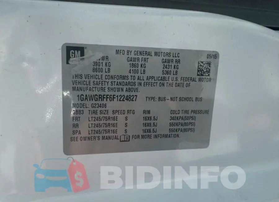 1GAWGRFF6F1224827 Photo# 10