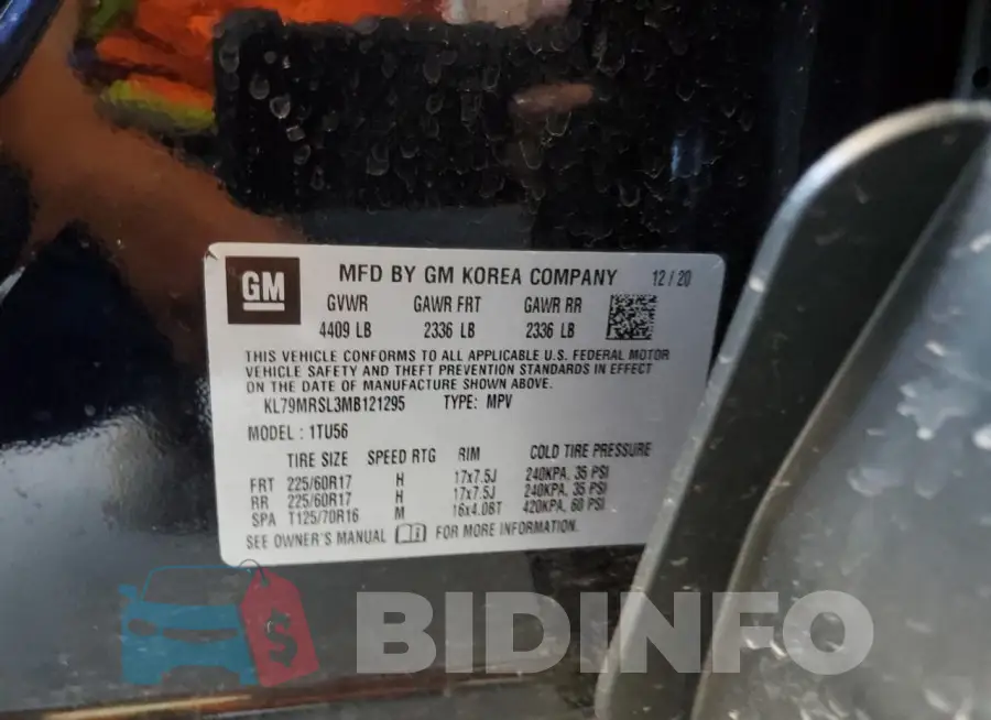 KL79MRSL3MB121295 Photo# 12