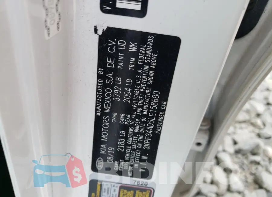 3KPF34AD5LE158680 Photo# 12