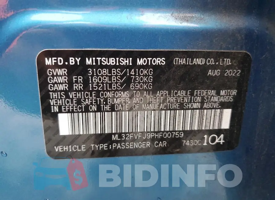 ML32FVFJ9PHF00759 Photo# 12