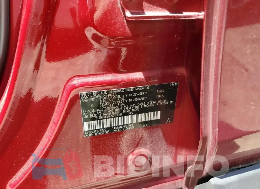 2T3BFREV6JW751987 Photo# 13