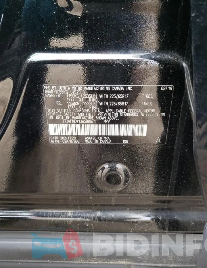 2T3WFREV1JW508671 Photo# 14