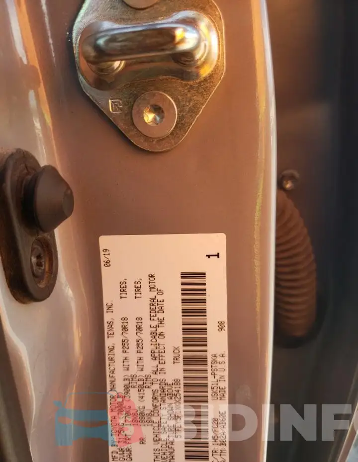 5TFEY5F1XKX254188 Photo# 12
