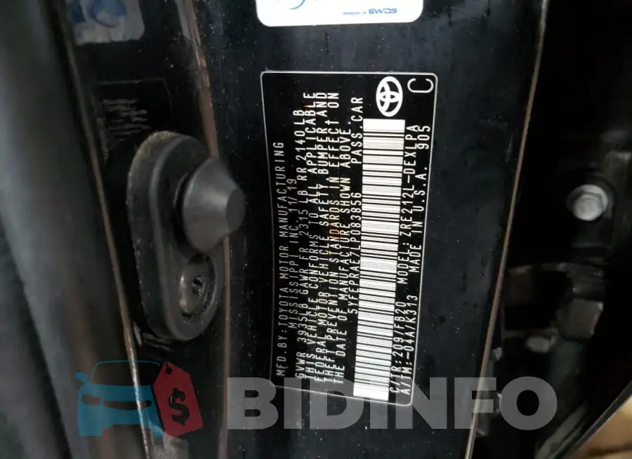 5YFEPRAE7LP083856 Photo# 12