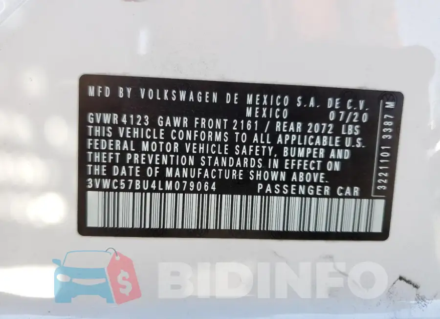 3VWC57BU4LM079064 Photo# 13