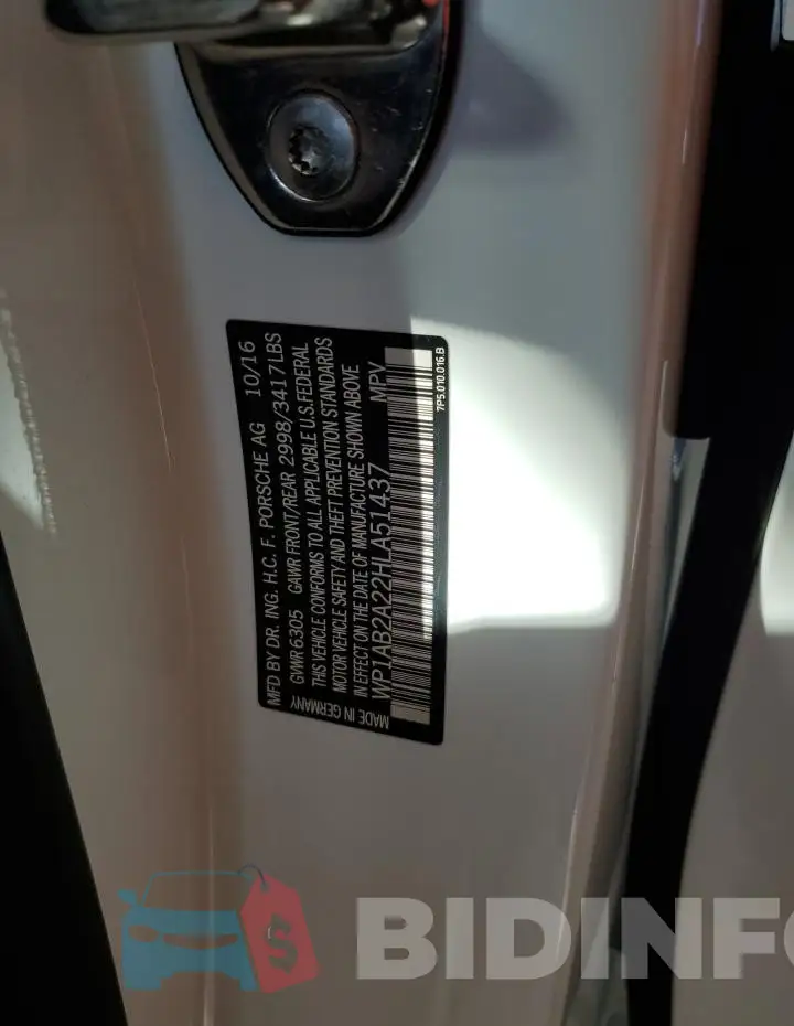 WP1AB2A22HLA51437 Photo# 12