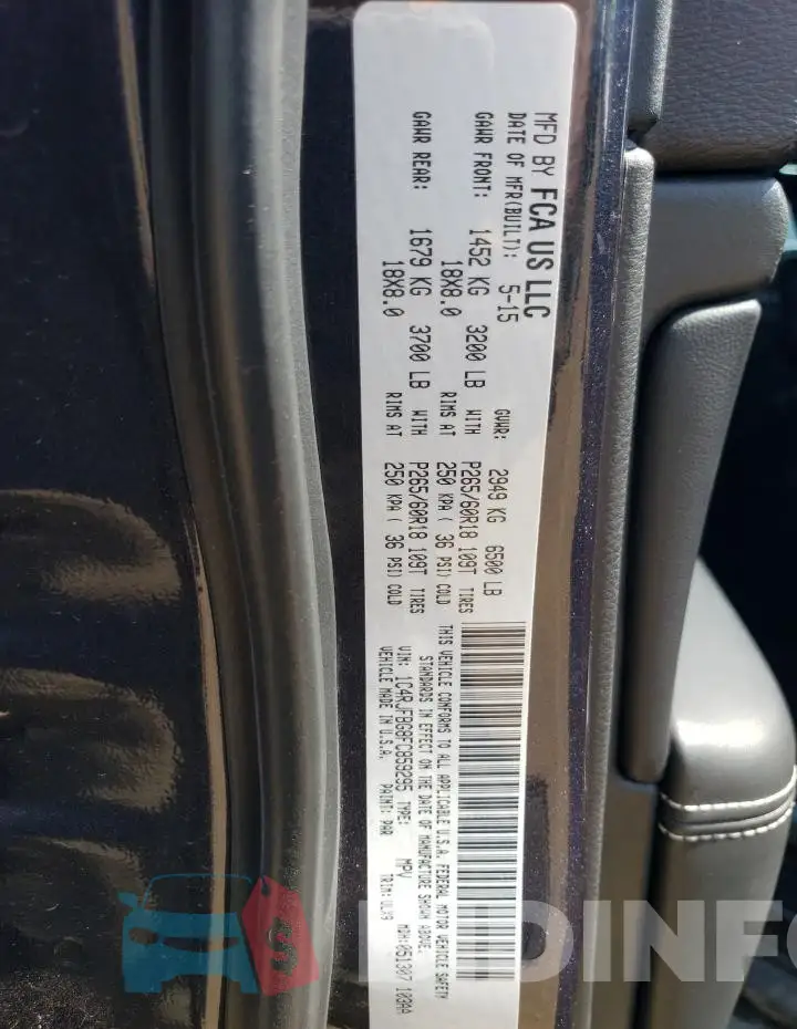 1C4RJFBG8FC859295 Photo# 13