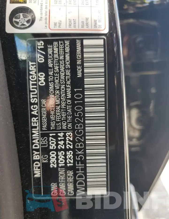 WDDHF5KB2GB250101 Photo# 12