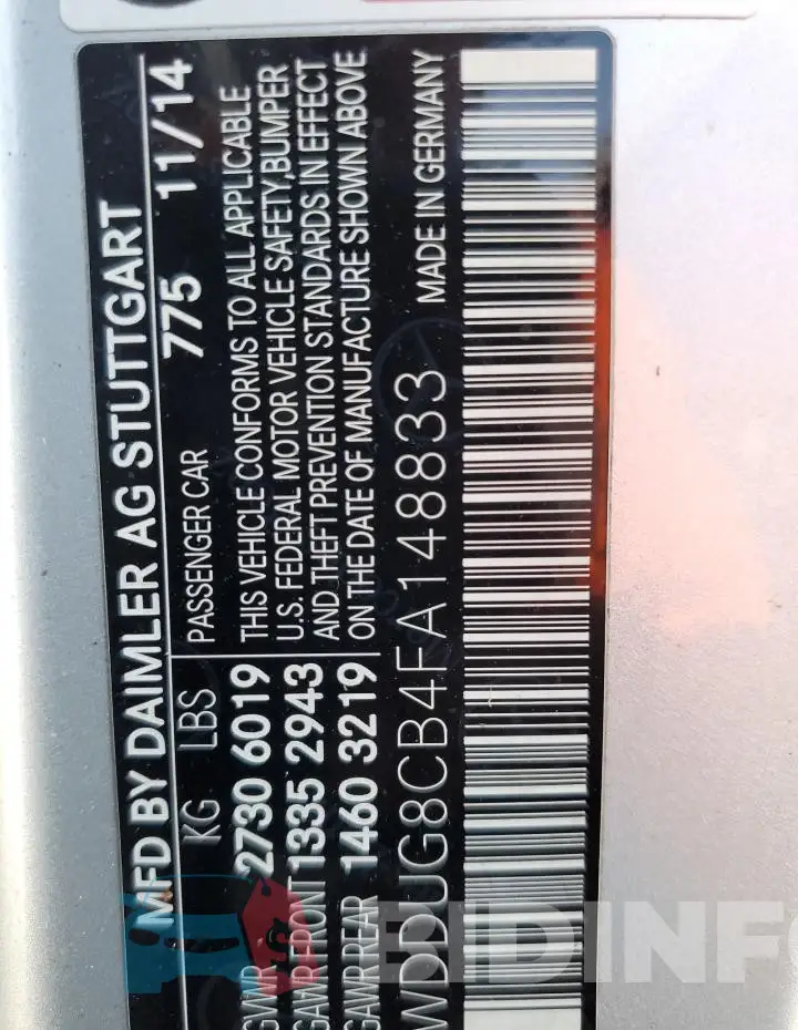 WDDUG8CB4FA148833 Photo# 13