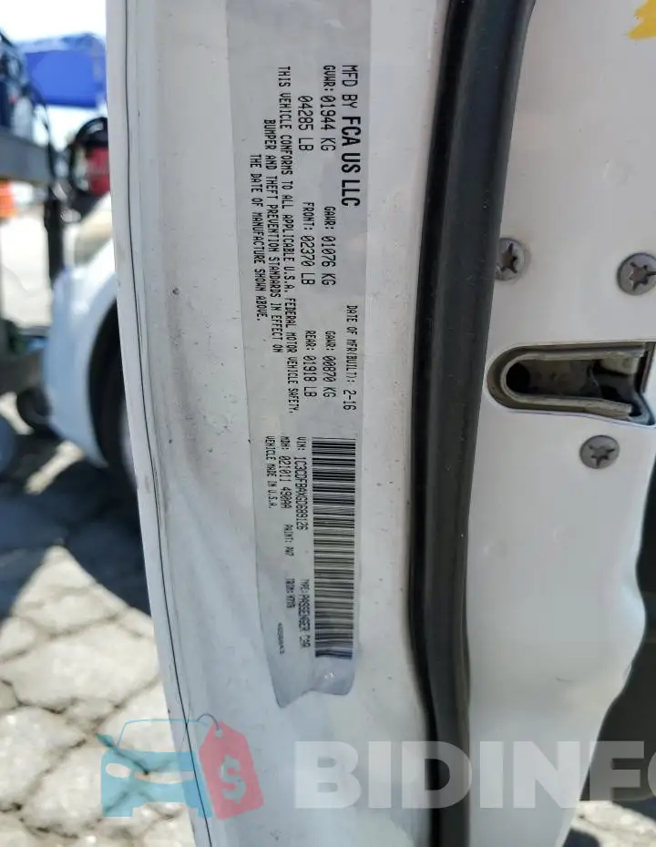1C3CDFBAXGD689126 Photo# 12