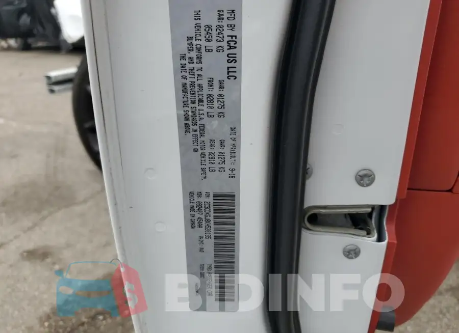 2C3CDXGJ8KH520135 Photo# 12