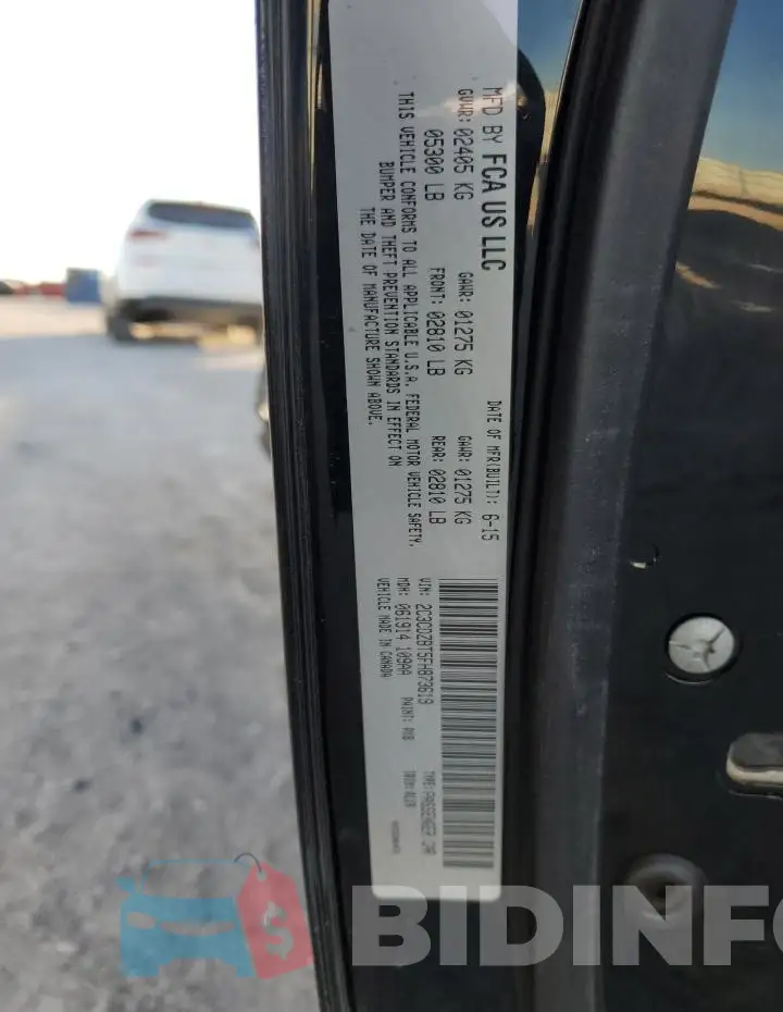2C3CDZBT5FH873619 Photo# 13