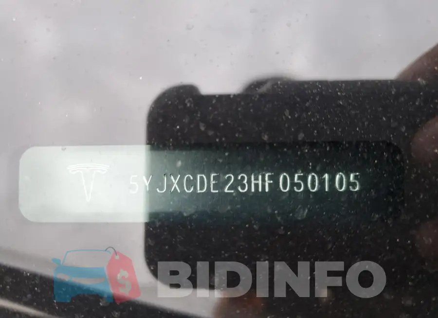 5YJXCDE23HF050105 Photo# 12