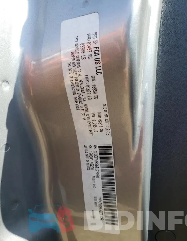 3C3CFFAR9GT177000 Photo# 12