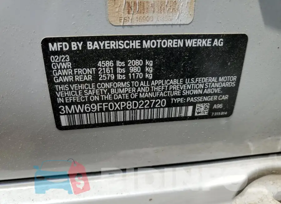 3MW69FF0XP8D22720 Photo# 12