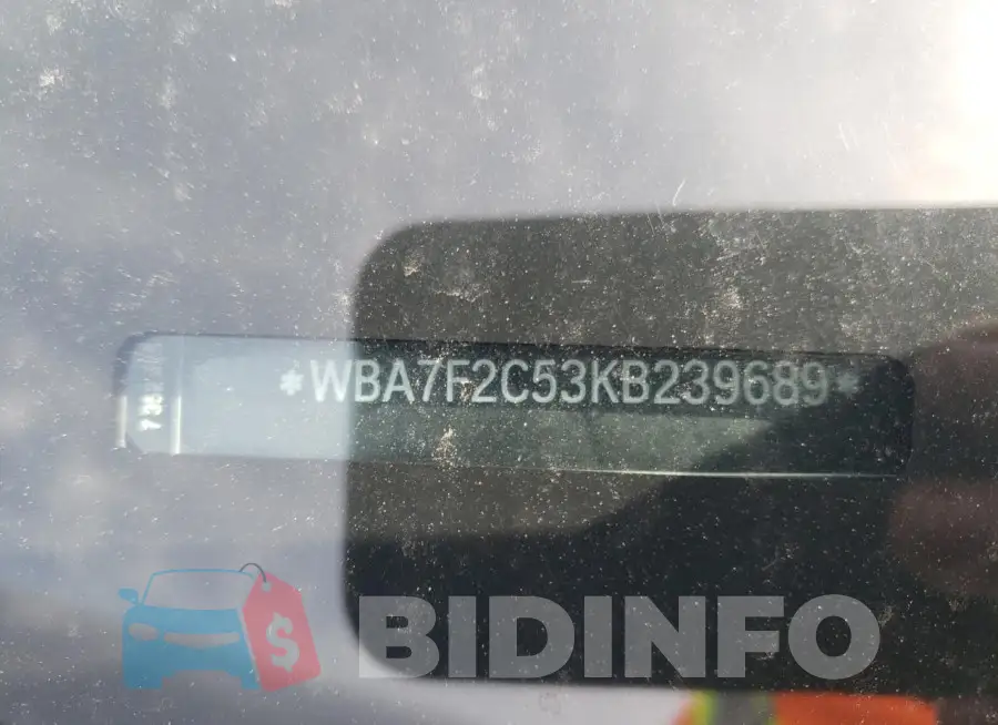 WBA7F2C53KB239689 Photo# 12