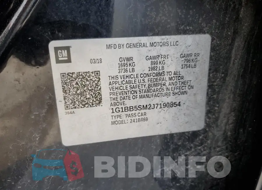 1G1BB5SM2J7190854 Photo# 13