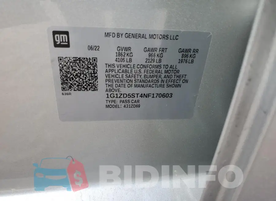 1G1ZD5ST4NF170603 Photo# 12