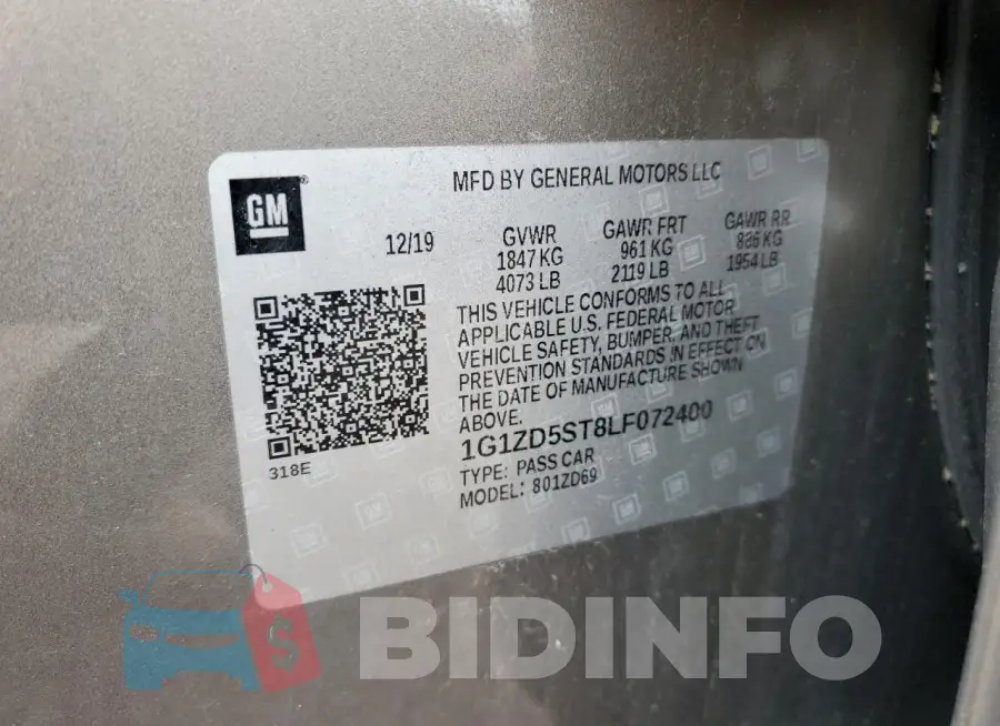 1G1ZD5ST8LF072400 Photo# 12