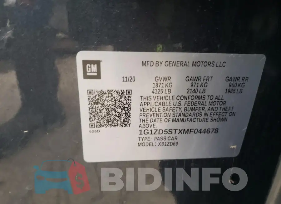1G1ZD5STXMF044678 Photo# 12