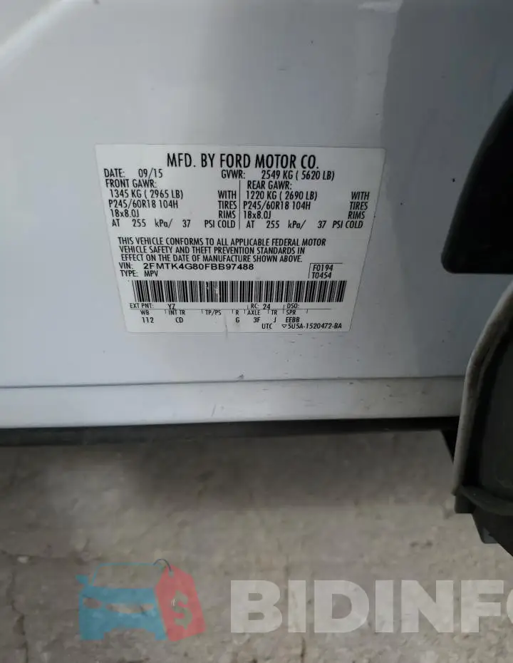 2FMTK4G80FBB97488 Photo# 13