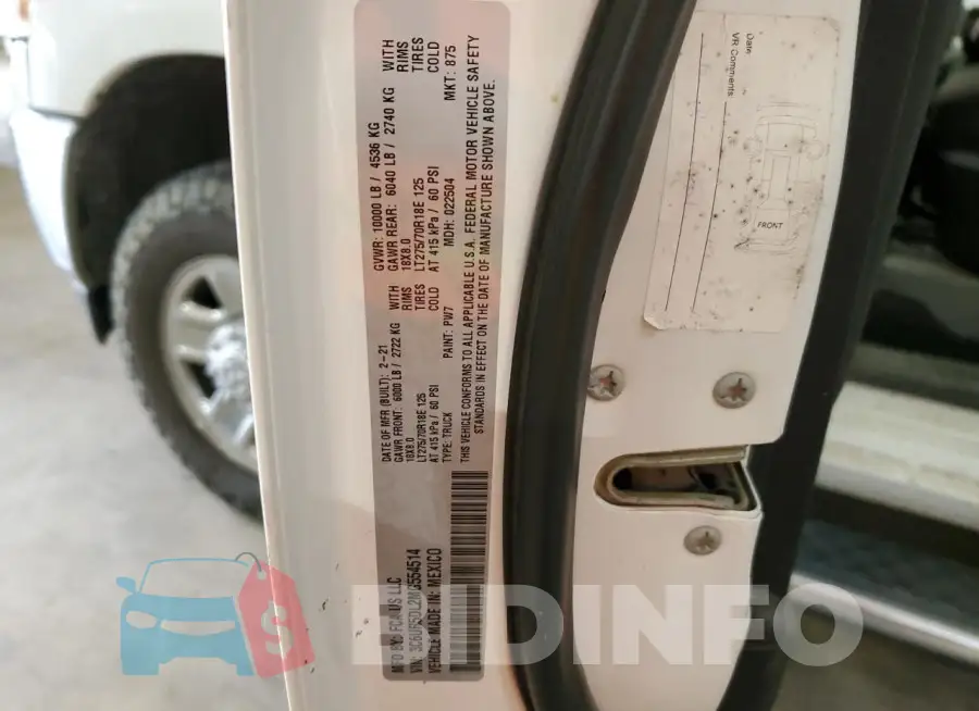 3C6UR5DL2MG554514 Photo# 12