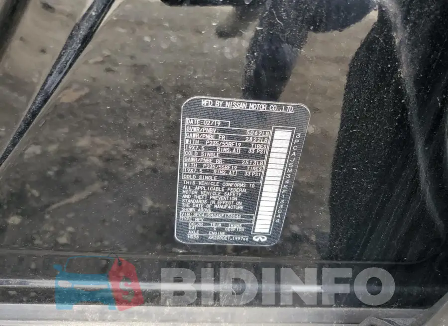 3PCAJ5M34KF133044 Photo# 12