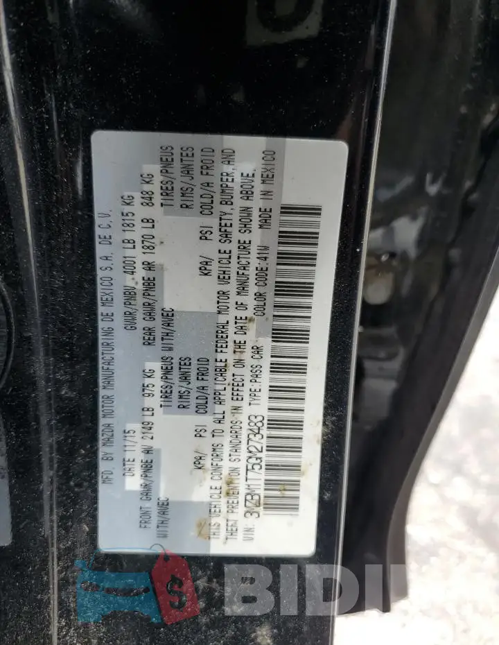 3MZBM1T75GM273483 Photo# 12