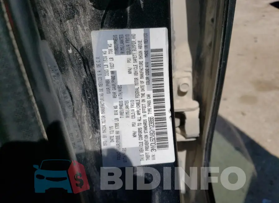 3MYDLBZV8GY123856 Photo# 13
