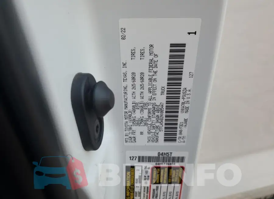 5TFLA5AB2NX005447 Photo# 12