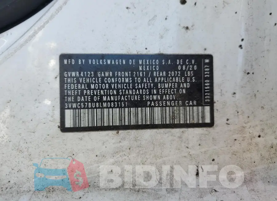 3VWC57BU8LM083151 Photo# 12