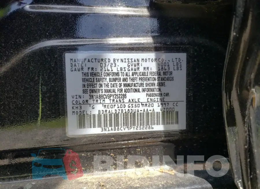 3N1AB8CV9PY252286 Photo# 13