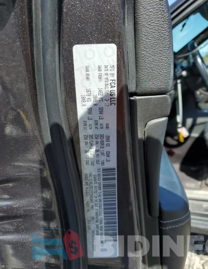 1C4RJFBG2HC841443 Photo# 14