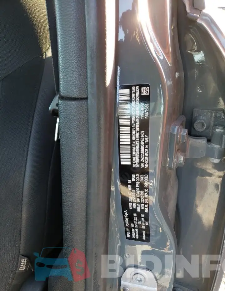 ZACCJBBBXHPE61409 Photo# 12