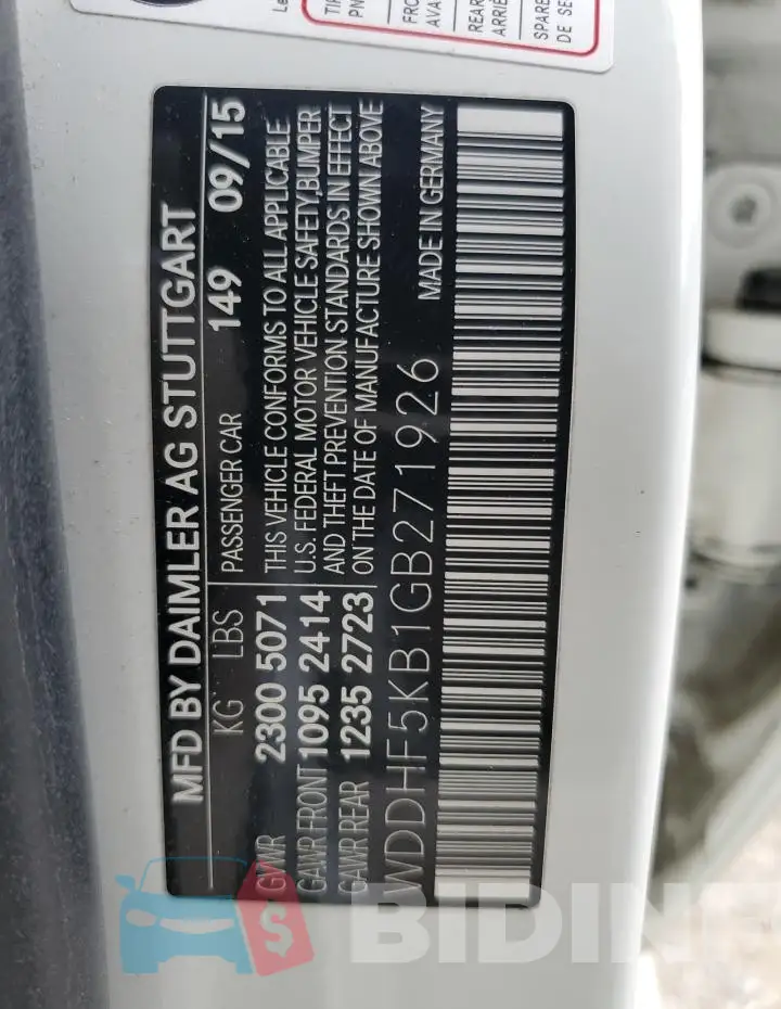 WDDHF5KB1GB271926 Photo# 12