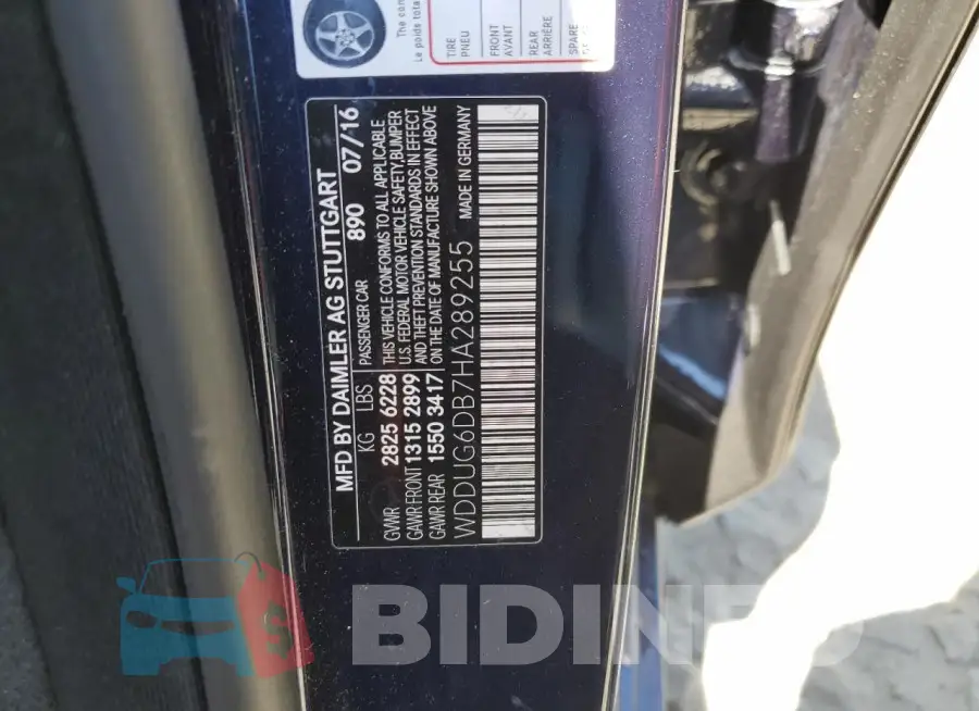 WDDUG6DB7HA289255 Photo# 12