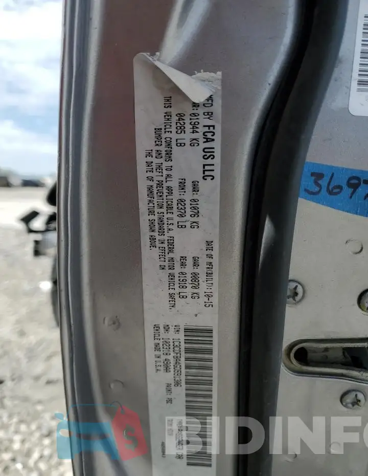 1C3CDFBA4GD591306 Photo# 13
