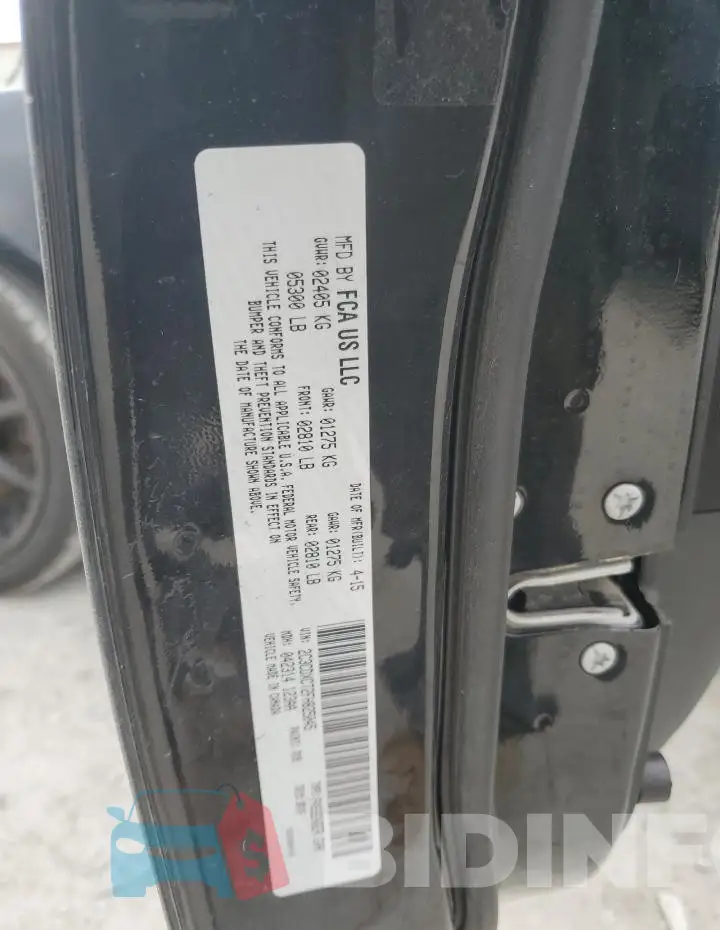 2C3CDXCT2FH825045 Photo# 12