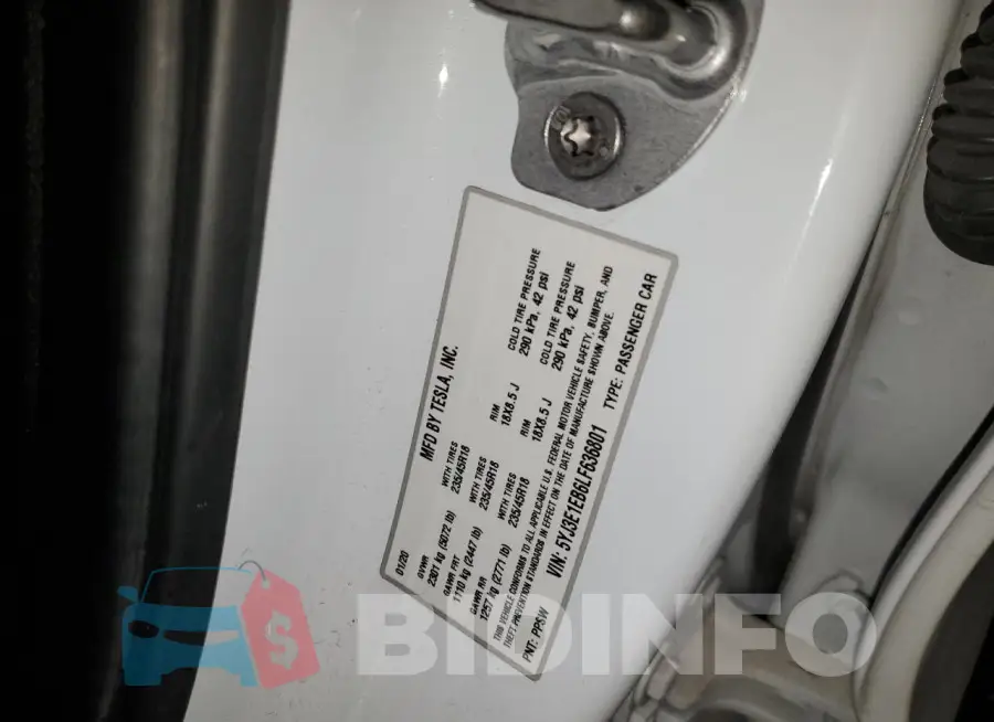 5YJ3E1EB6LF636801 Photo# 12