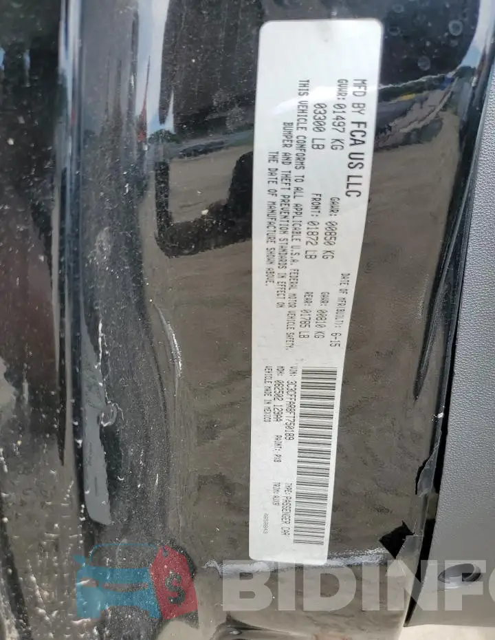 3C3CFFAR8FT750189 Photo# 12