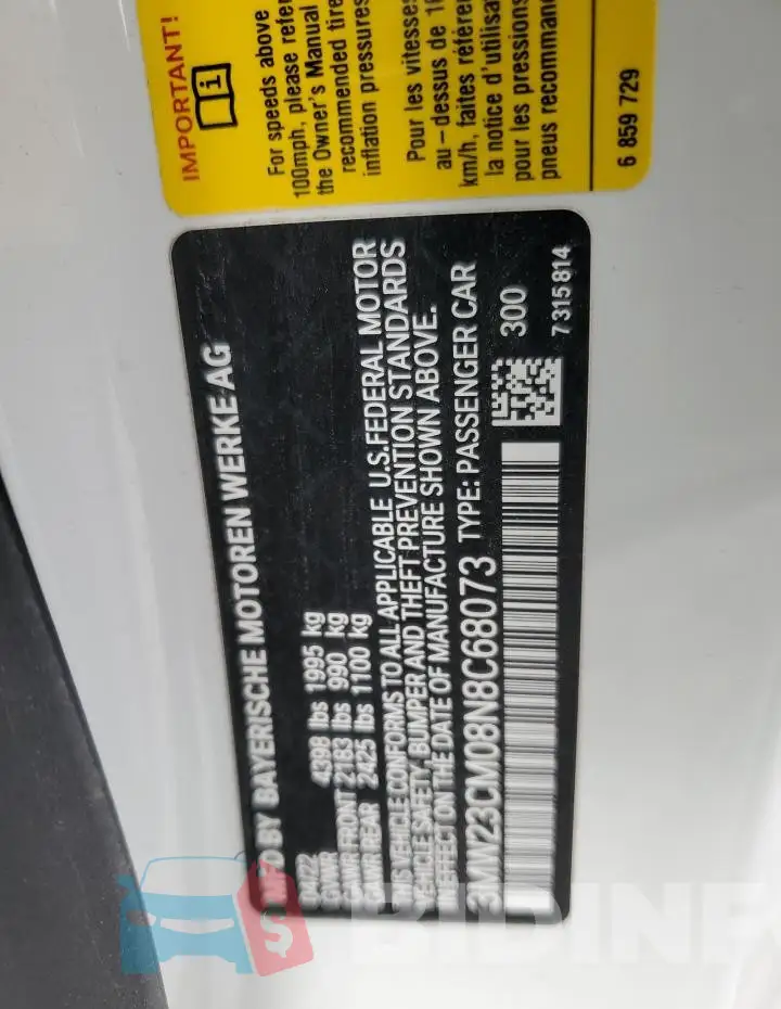 3MW23CM08N8C68073 Photo# 12
