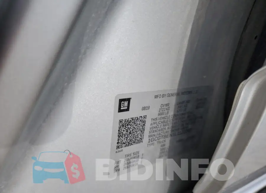 1GCGTBEN1L1122242 Photo# 12