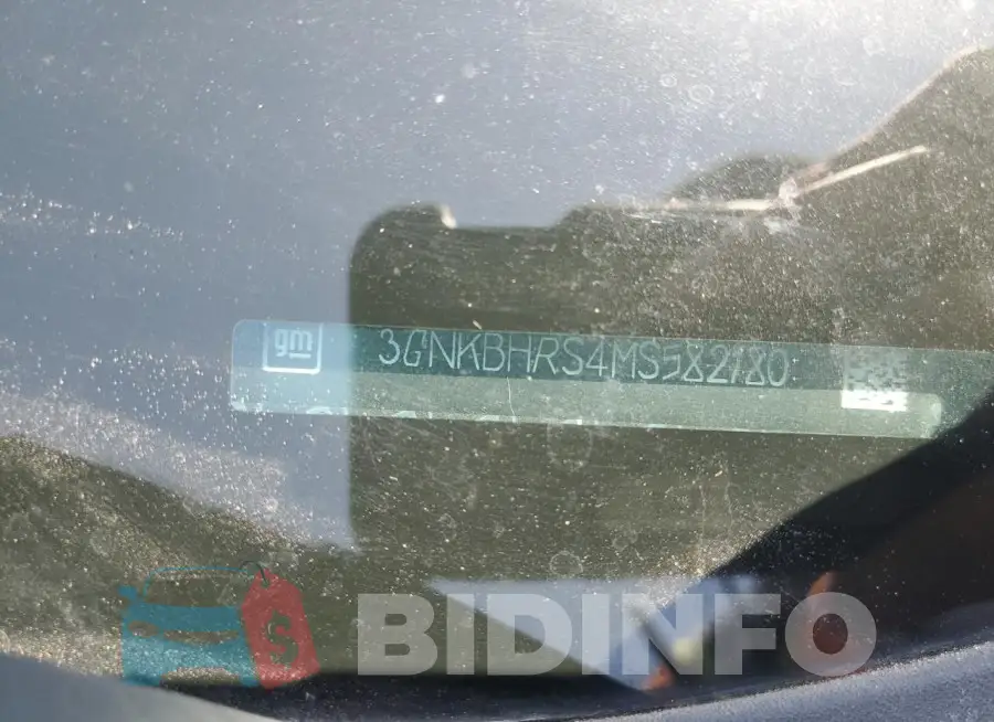 3GNKBHRS4MS582180 Photo# 12