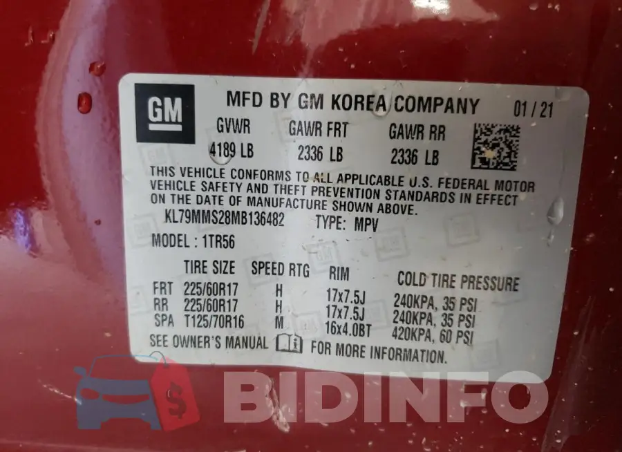 KL79MMS28MB136482 Photo# 13